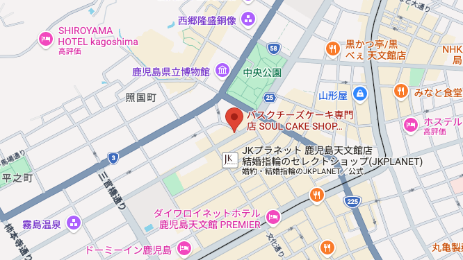 照国本店の地図